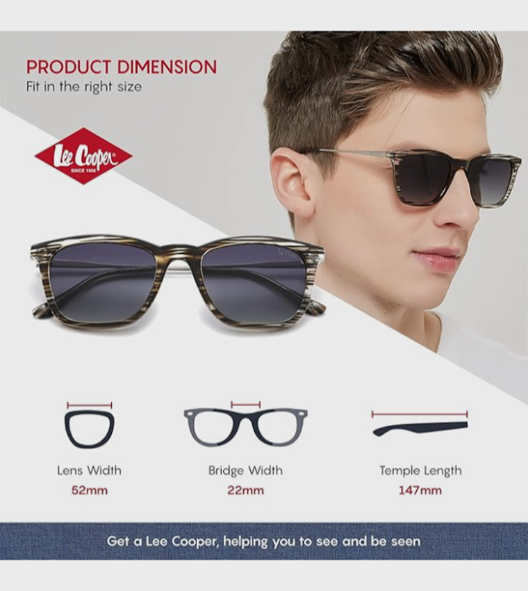 Polarized Square Sunglasses