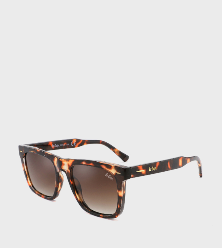 Patterned Polarized Wayfarer Sunglasses