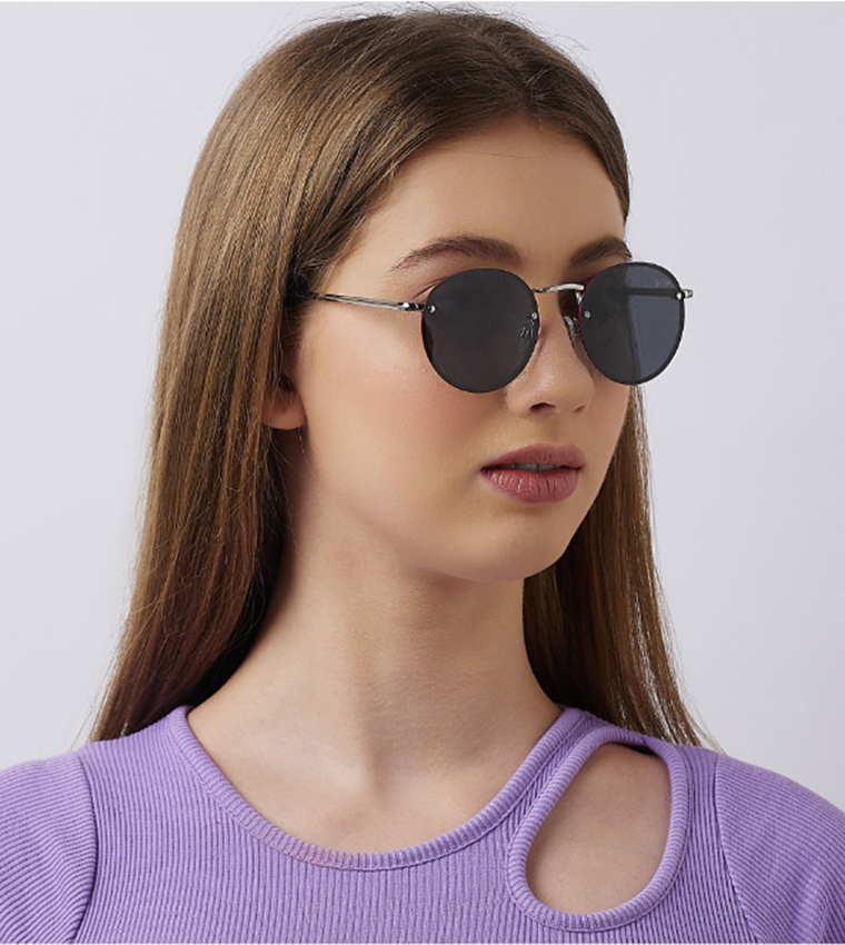 Polarized Round Sunglasses