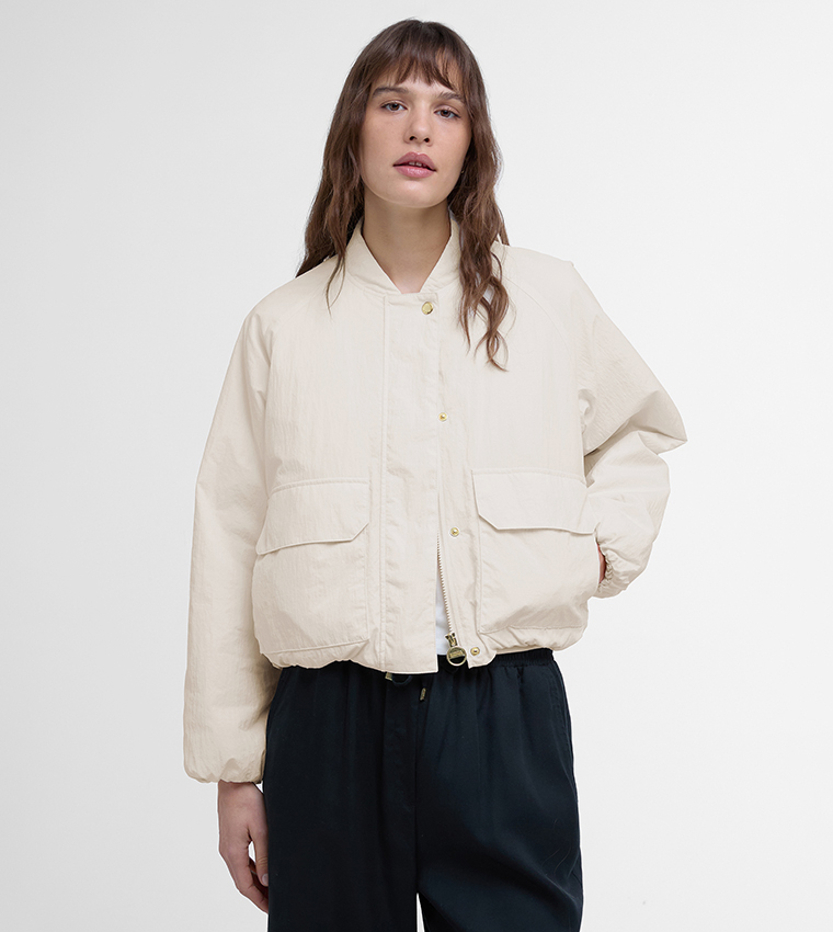 COSTELLO Textured Bomber Jacket