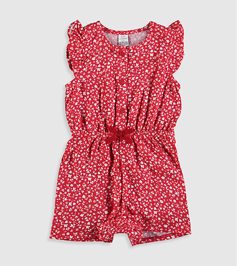 Buy LC Waikiki Baby Girl's Printed Jumpsuit Red In Red 6thStreet UAE