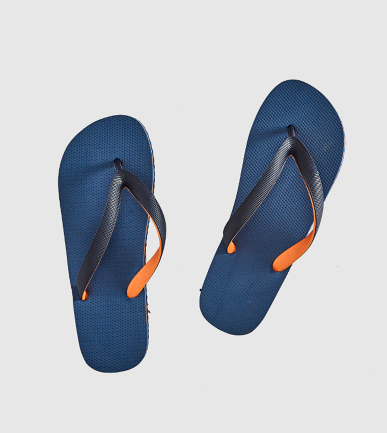 Buy LC Waikiki Men s Beach Flip Flops Blue In Blue 6thStreet Oman