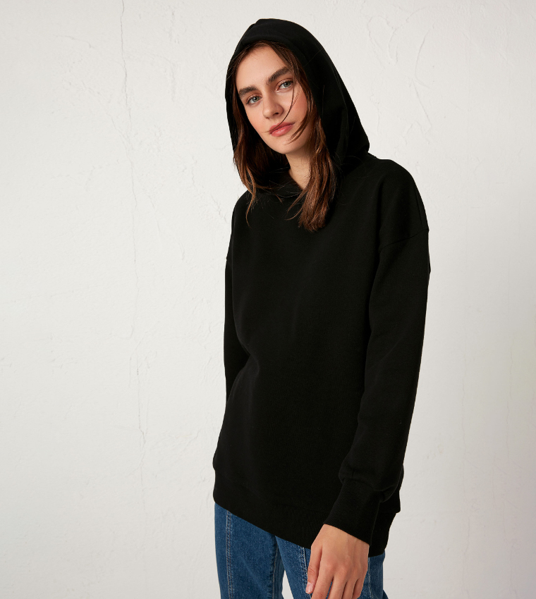 Basic Hoodie-Black