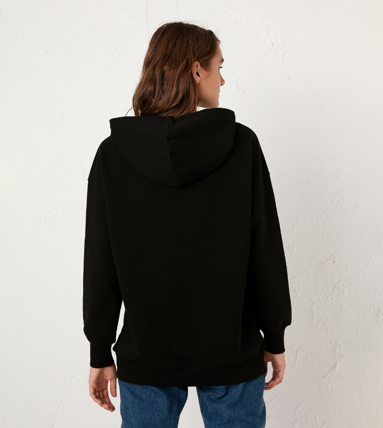 Basic Hoodie-Black