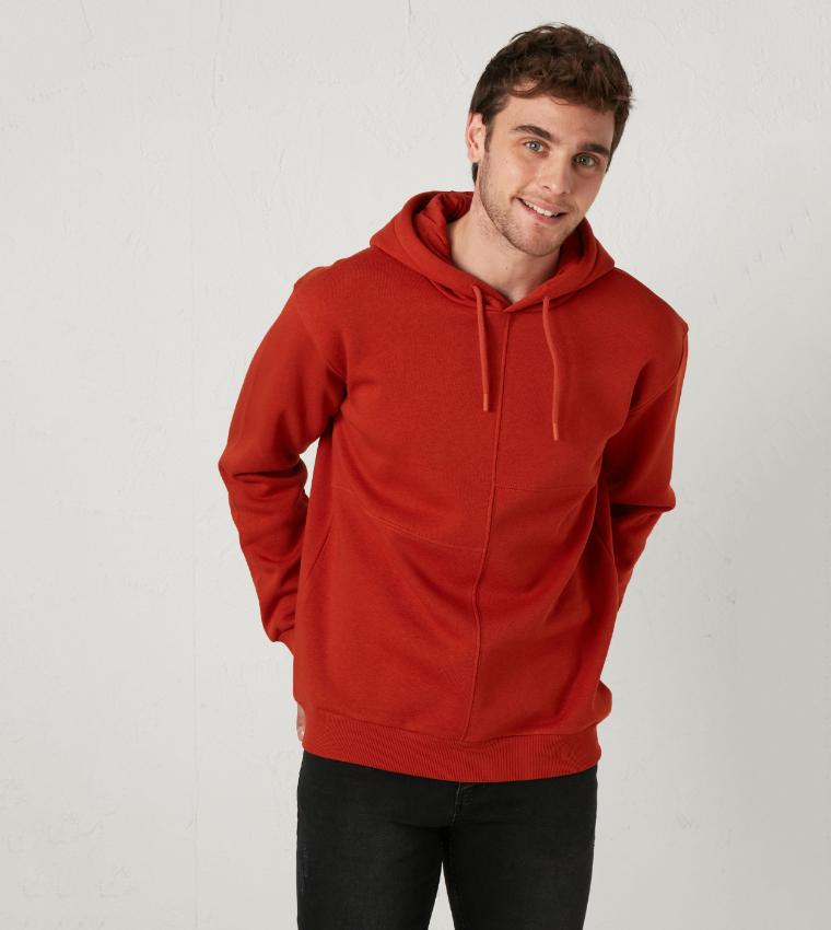 Buy LC Waikiki Heavy Hoodie Orange In Orange 6thStreet Kuwait