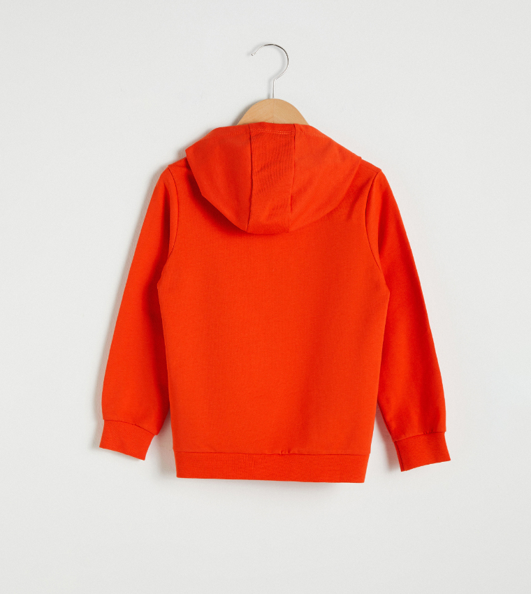 Buy LC Waikiki Boy'S Hoodie Bright Orange In Orange 6thStreet Oman