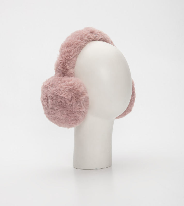 Plush Earmuff-Pink