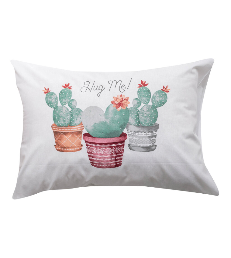 Pillow Case 2 Pcs-Mix Printed