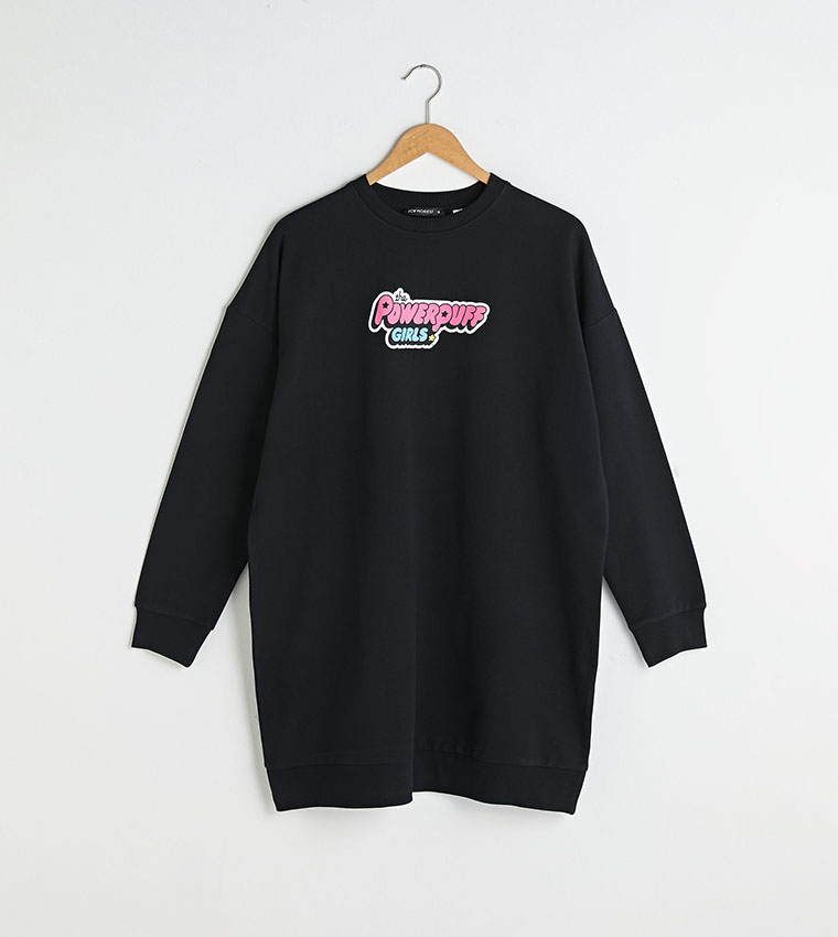 Buy LC Waikiki Modest Crew Neck Powerpuff Girls Printed Long