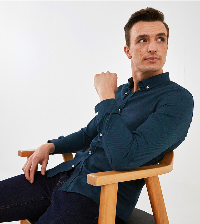 Lcw Vision Slim Fit Long Sleeve Shirt