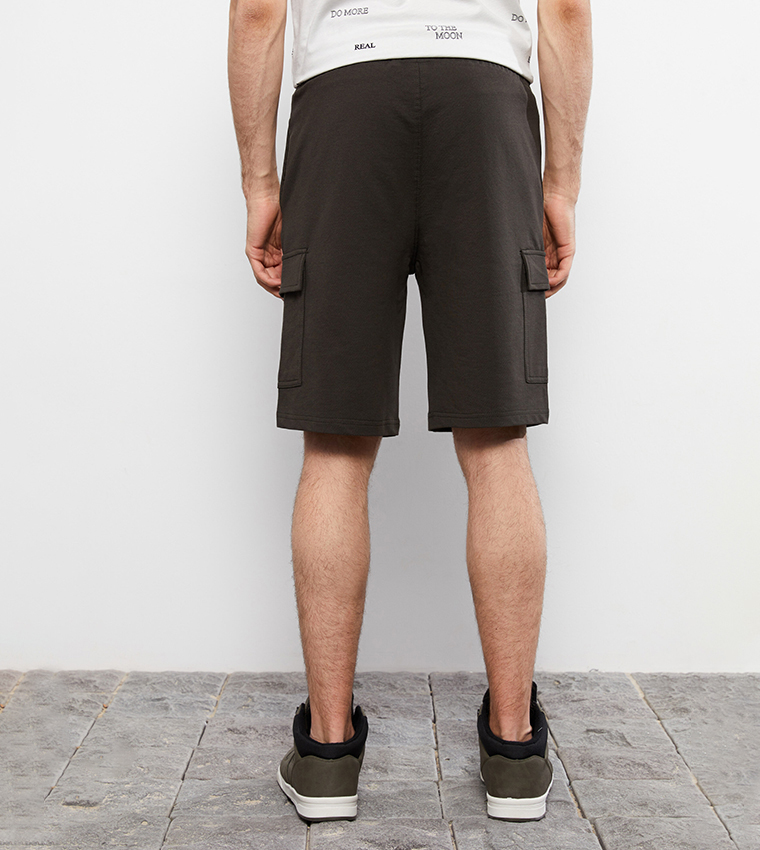 Mens long 2024 rise shorts