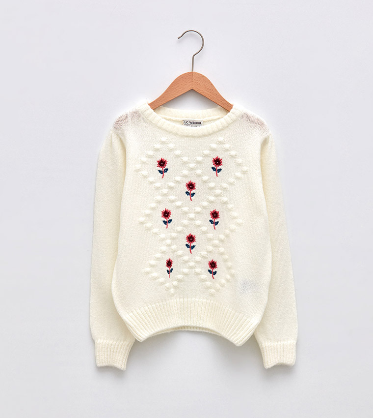 Lc Waikiki New Sweater For Girls Buy LC Waikiki Crew Neck