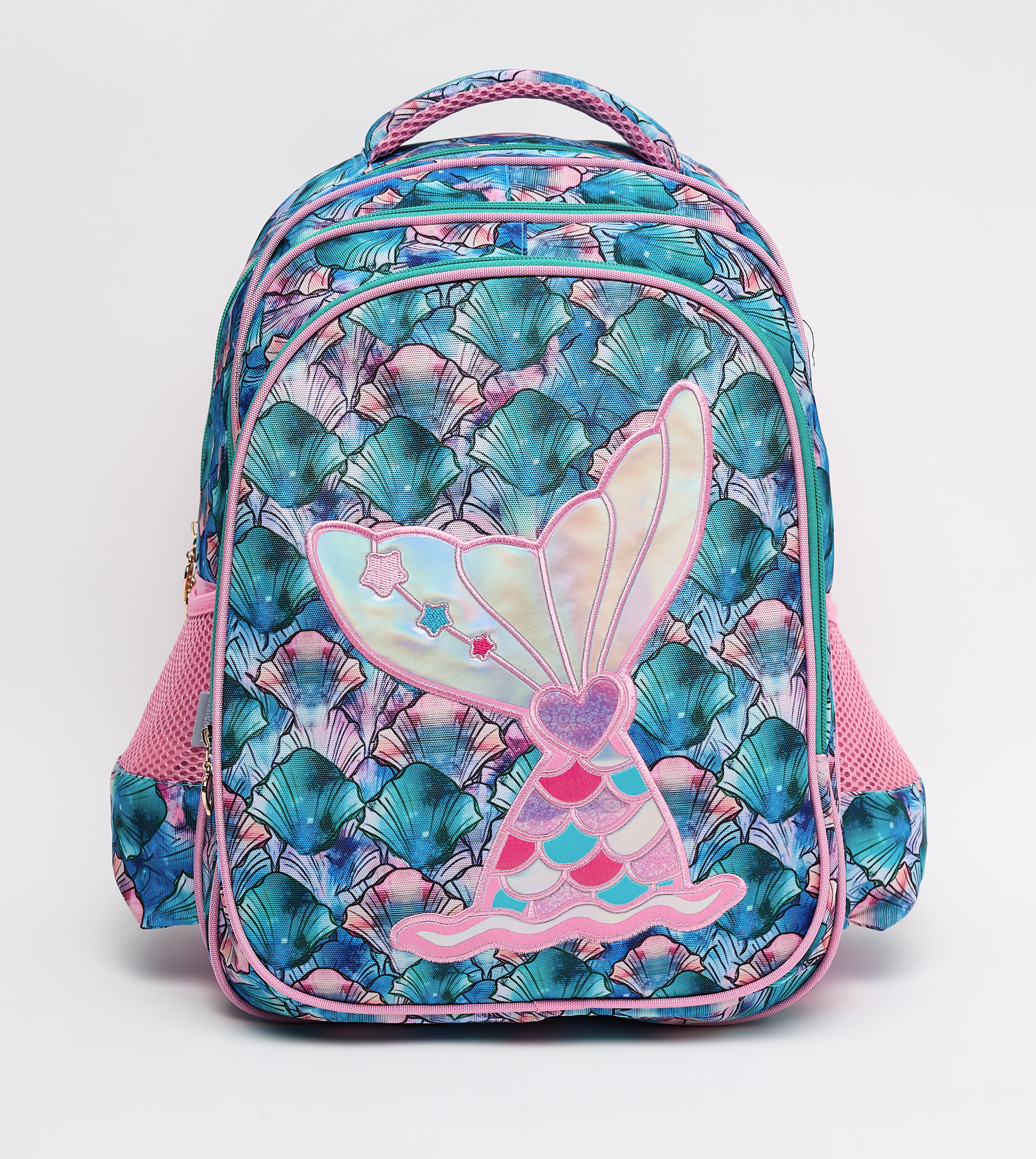 Mermaid Printed 16" Backpack Set