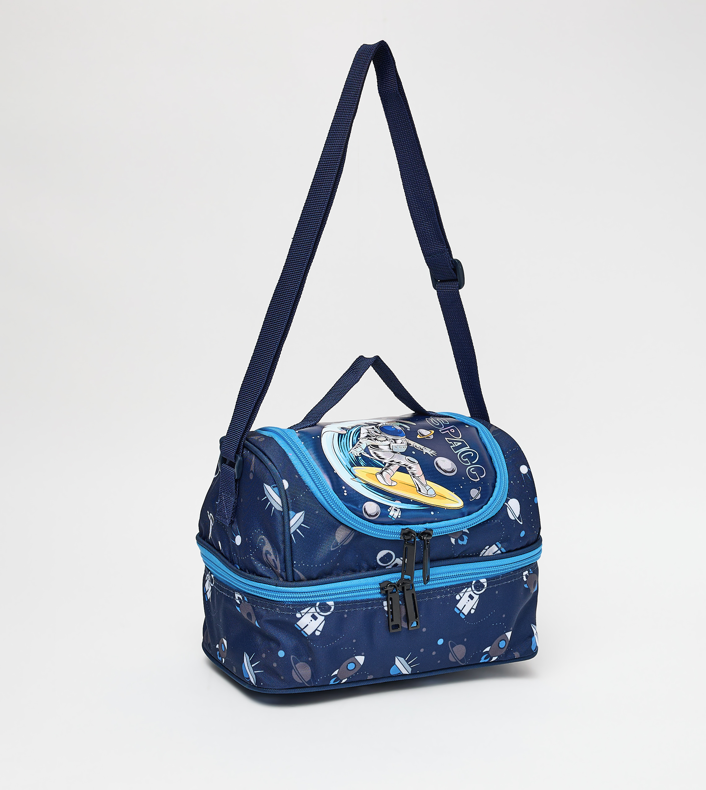 Printed 16" Trolley Backpack Set