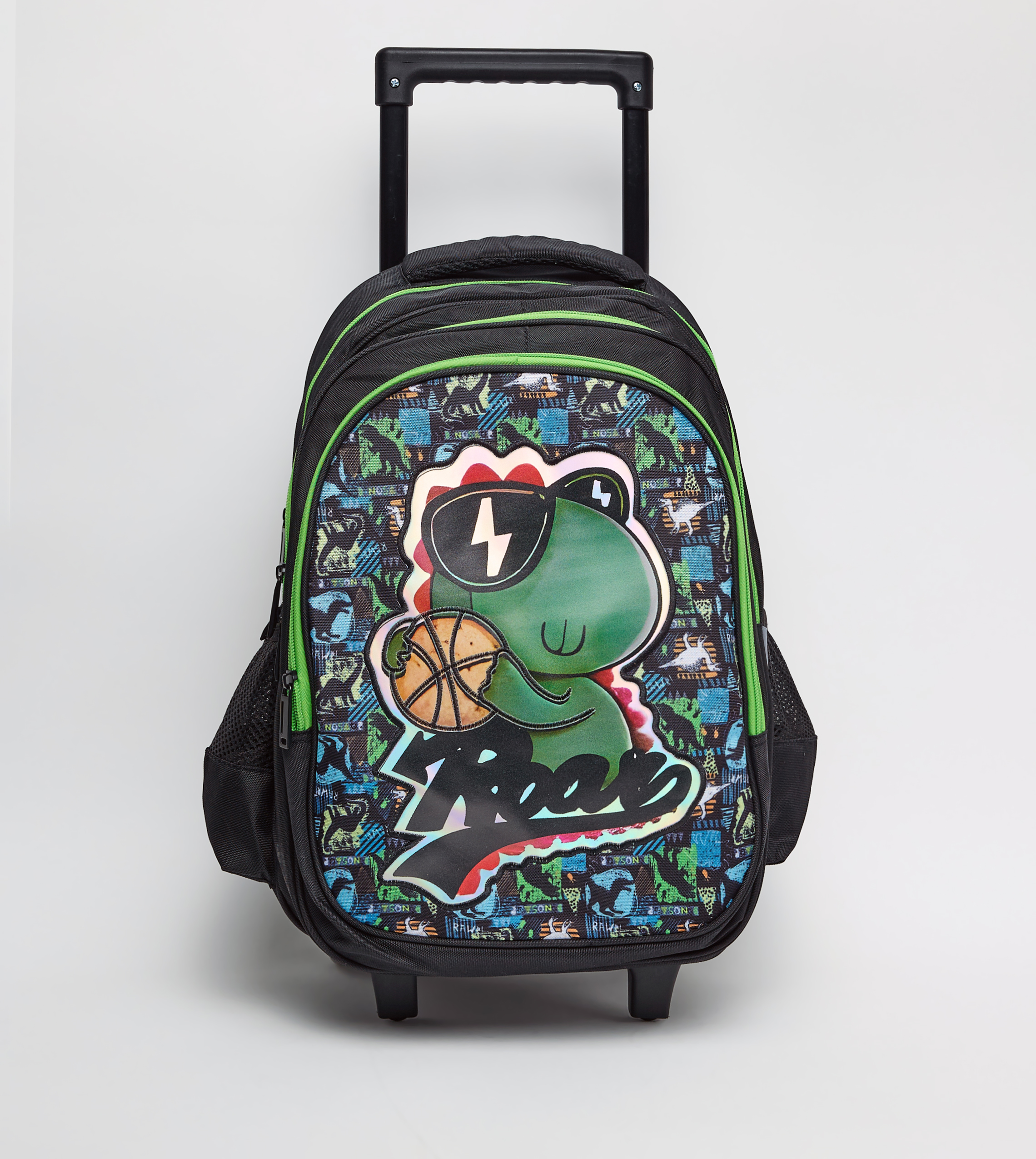 Printed 16" Trolley Backpack Set