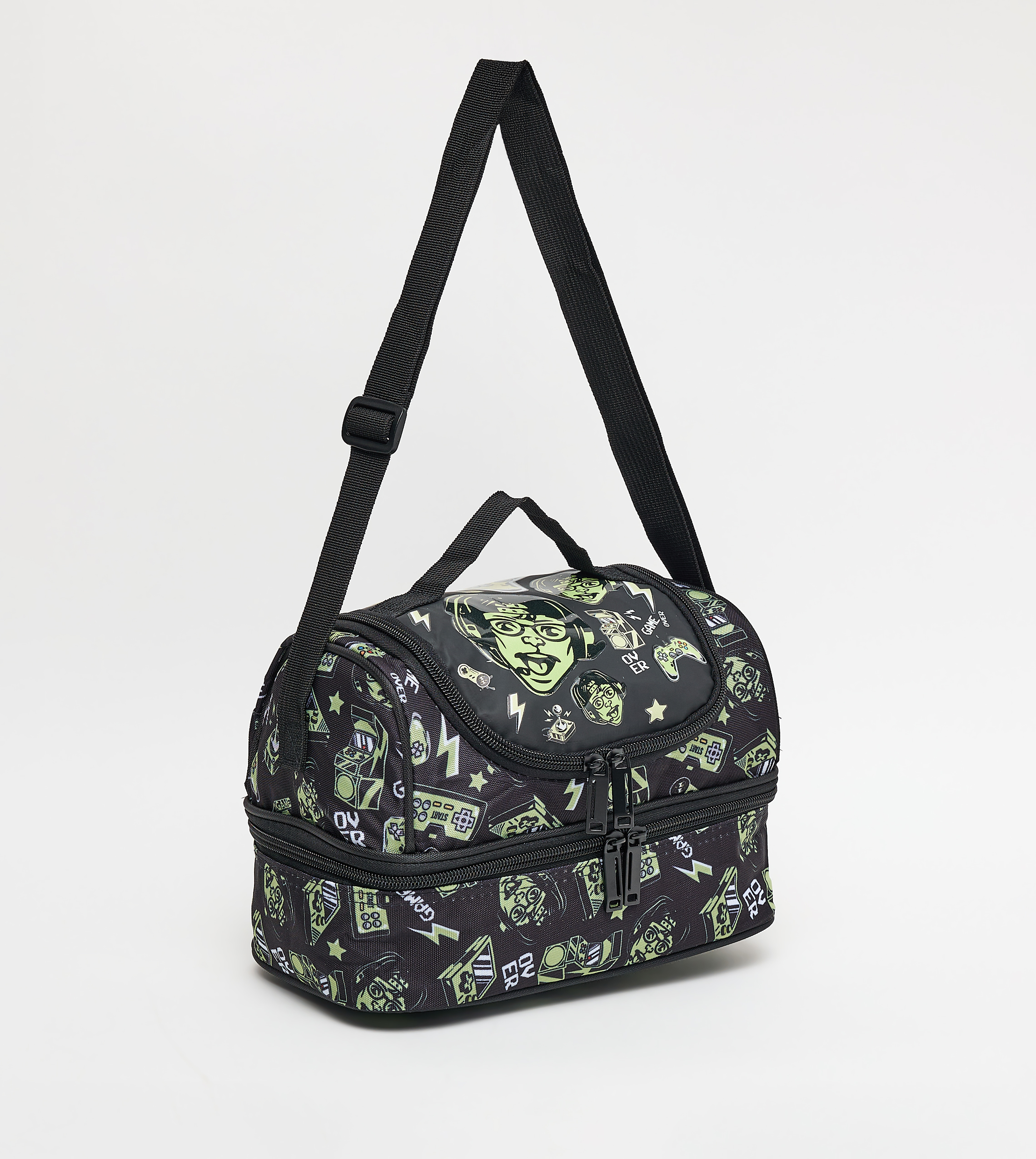 Printed Front Pocket 16" Backpack Set