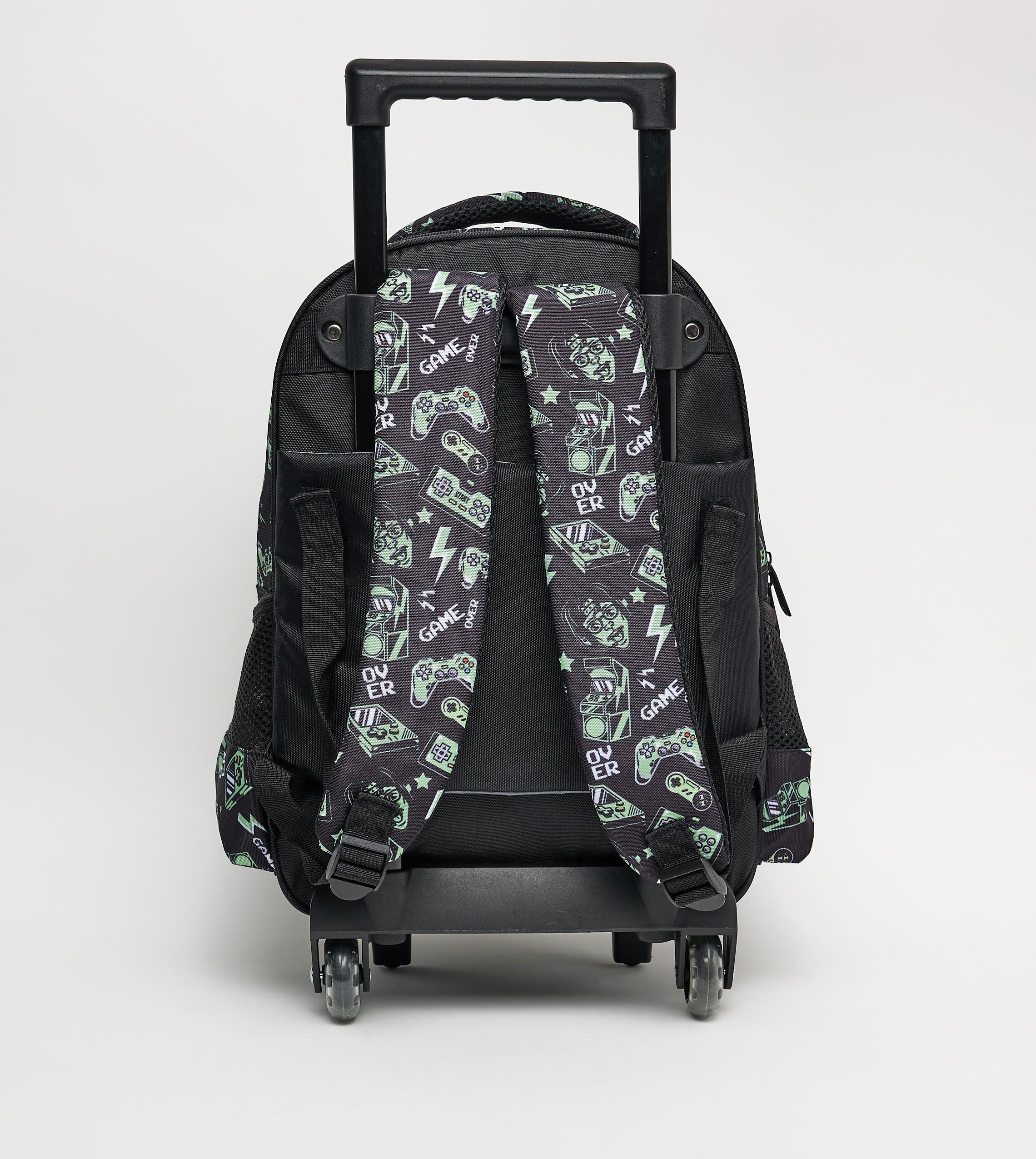 Printed 16" Trolley Backpack Set