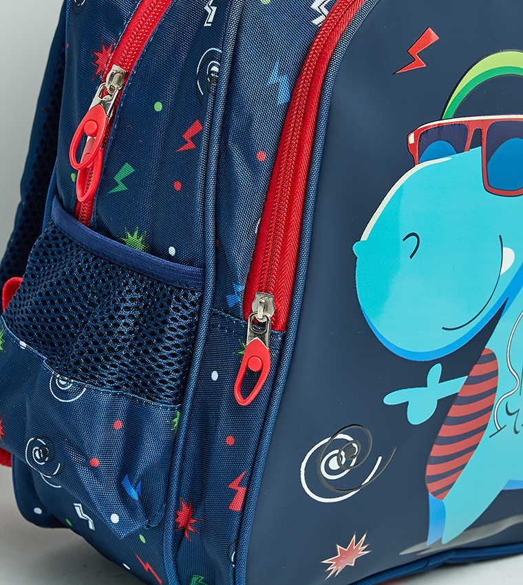 Printed Front Pocket 14" Backpack