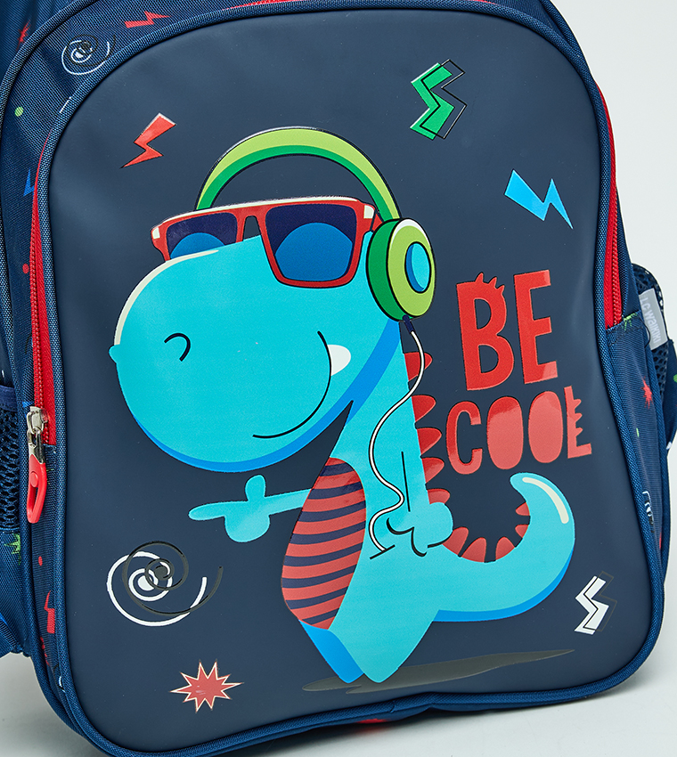 Printed Front Pocket 14" Backpack