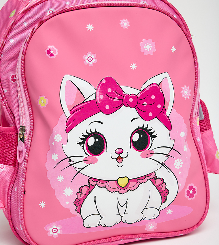 Printed Front Pocket 14" Backpack