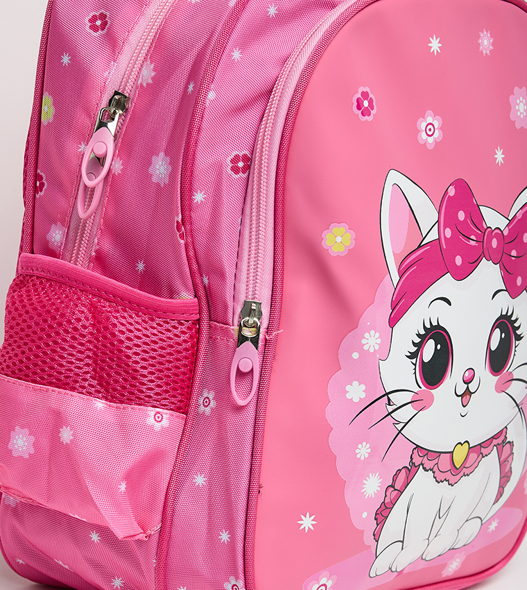 Printed Front Pocket 14" Backpack