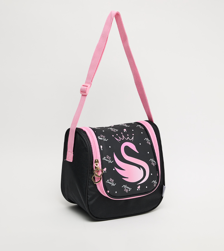 Printed 18" Trolley Backpack Set