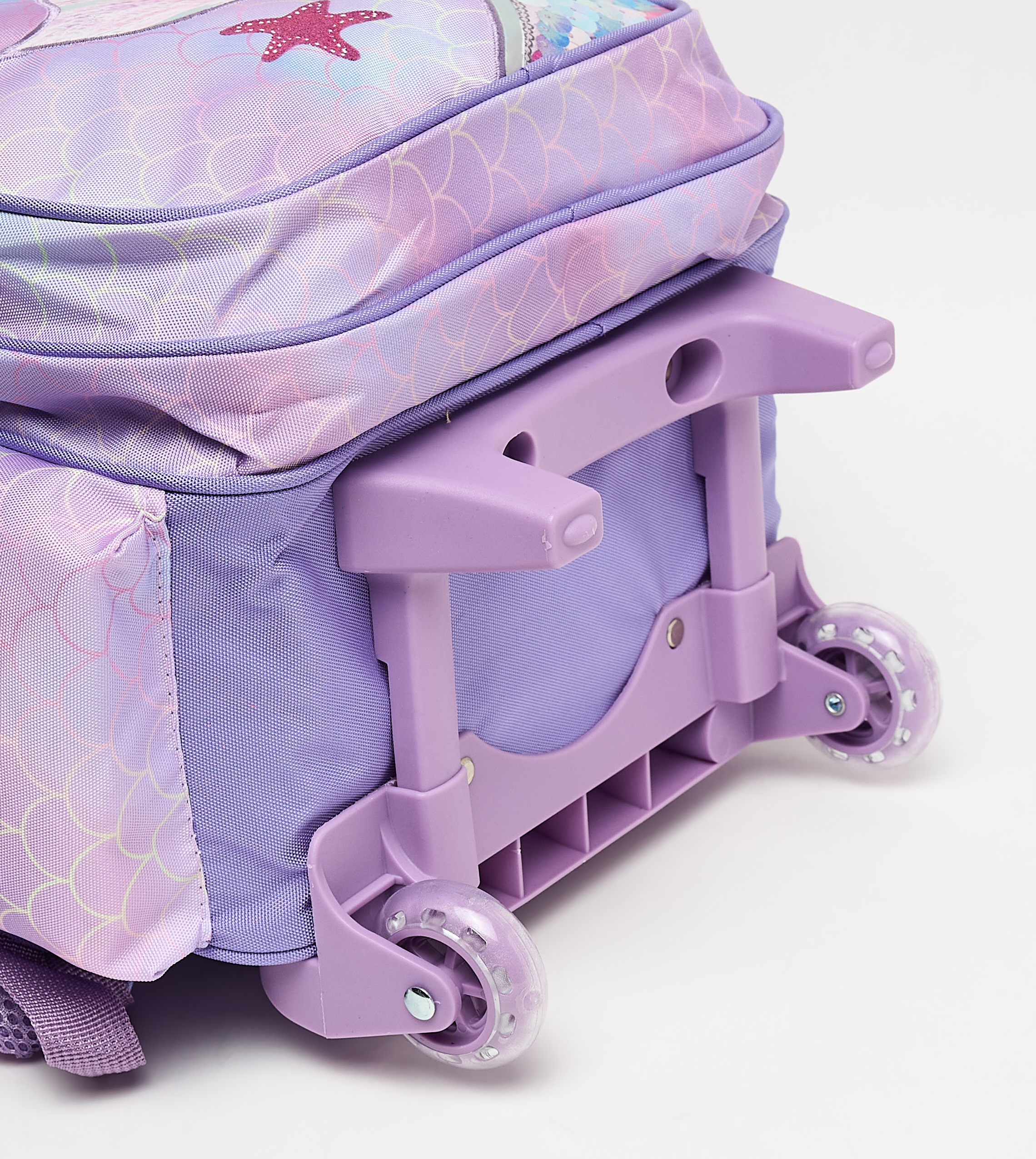 Printed 16" Trolley Backpack Set