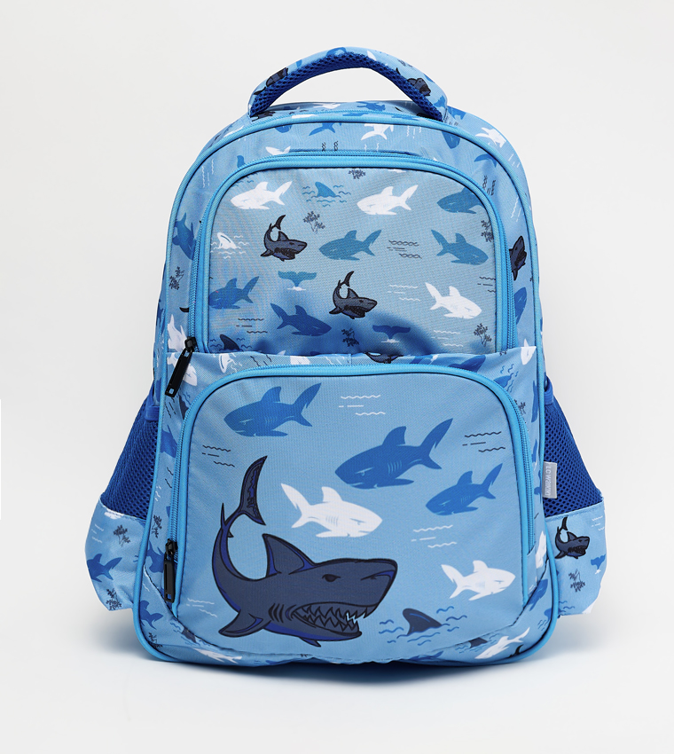 Printed Front Pocket 16" Backpack Set