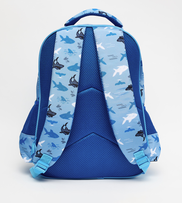 Printed Front Pocket 16" Backpack Set