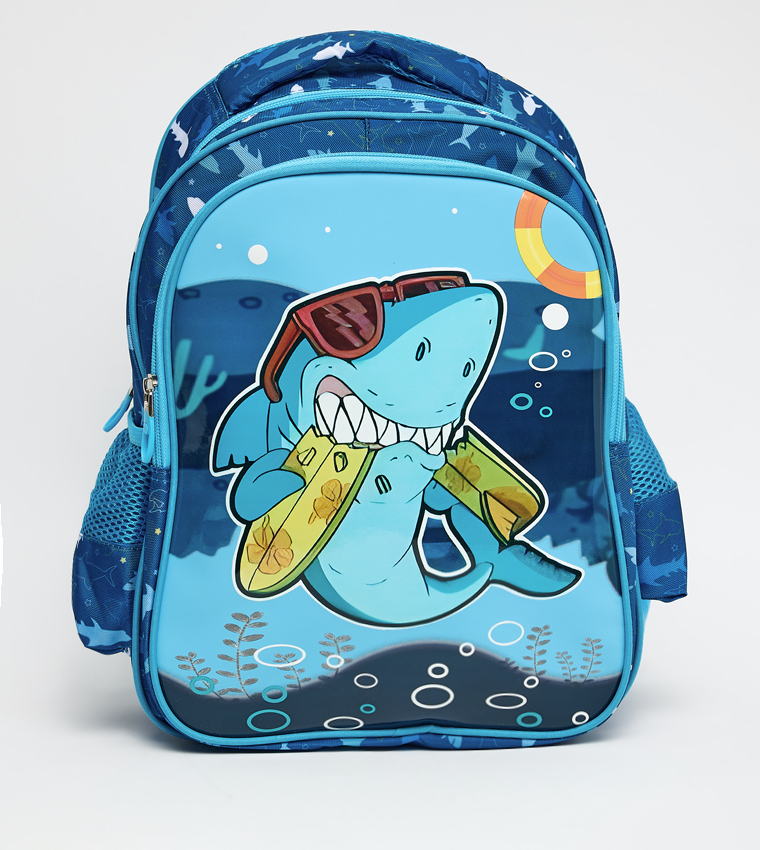 Printed Front Pocket 14" Backpack
