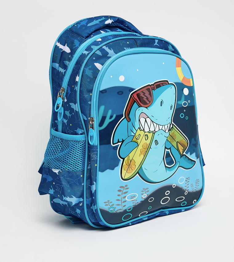 Printed Front Pocket 14" Backpack