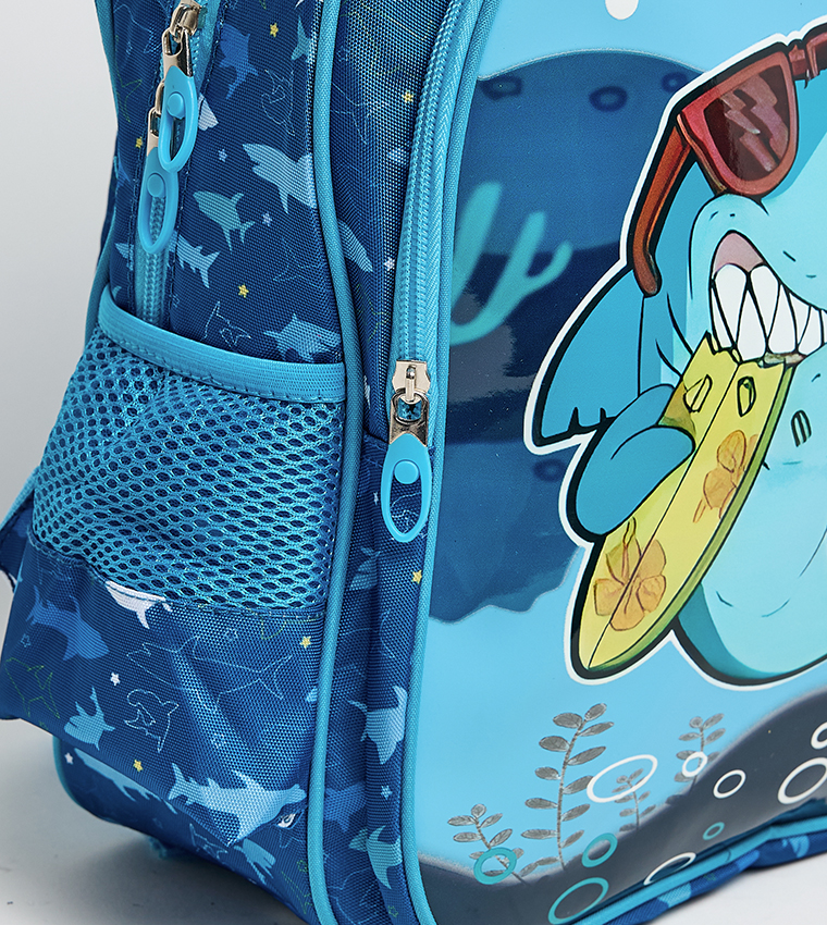 Printed Front Pocket 14" Backpack