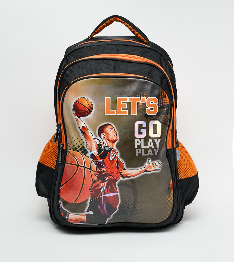Printed Front Pocket 18" Backpack Set