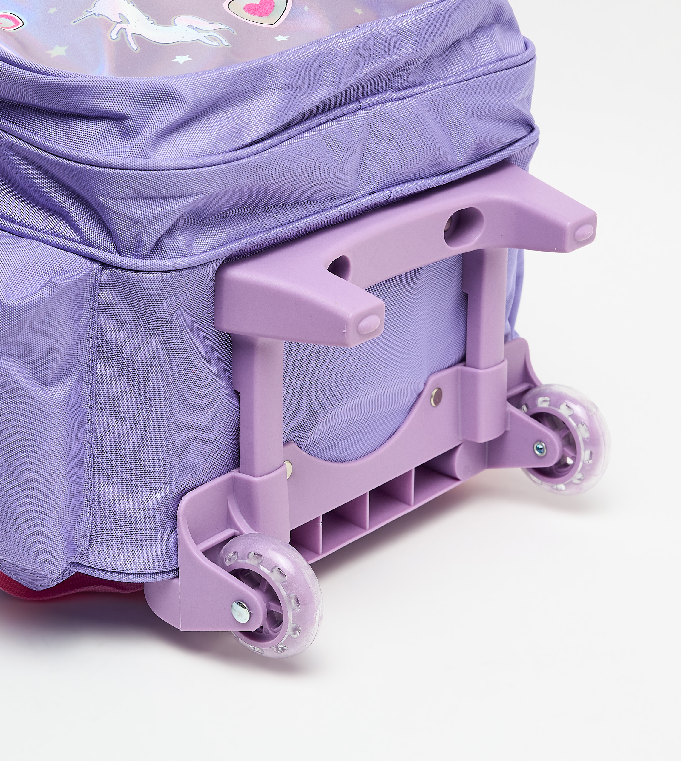 Printed 16" Trolley Backpack Set