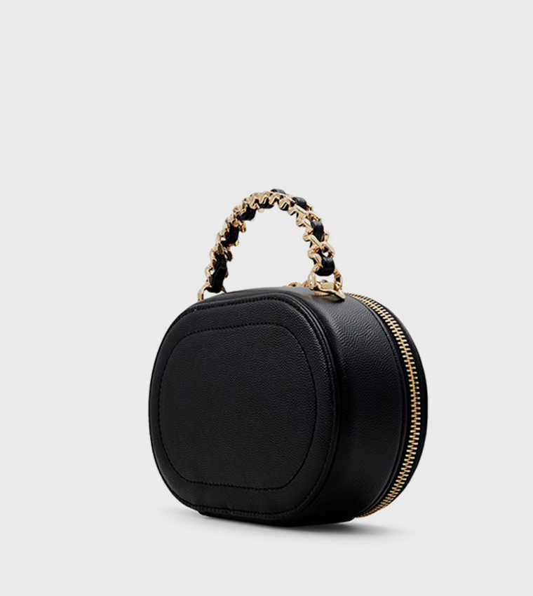 LEAHAA Textured Handheld Bag