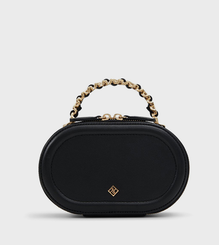 LEAHAA Textured Handheld Bag