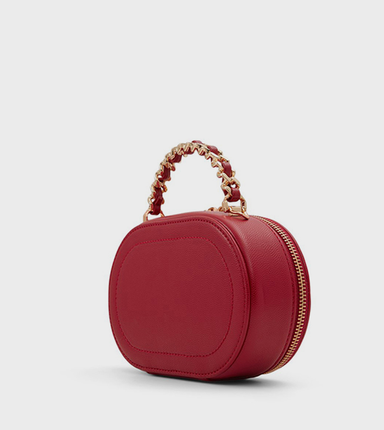 LEAHAA Textured Handheld Bag