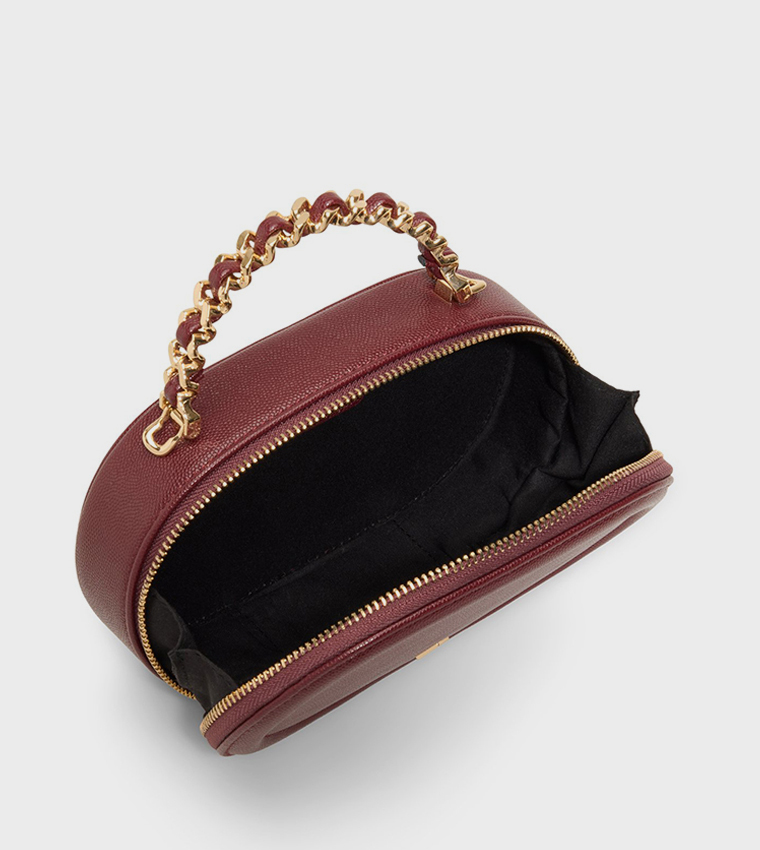LEAHAA Textured Handheld Bag