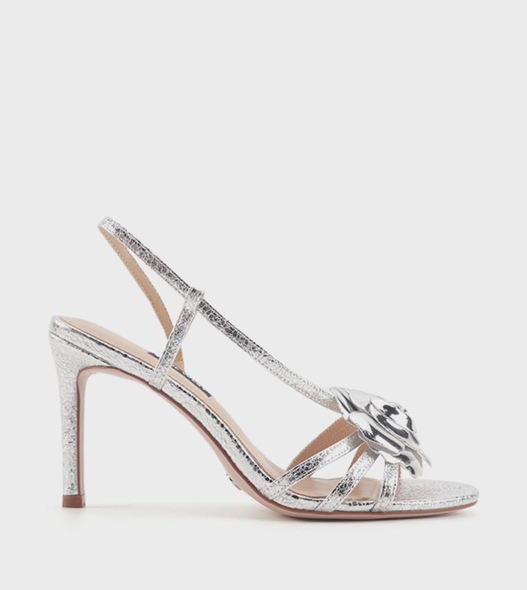 LEANDRA Slingback Heeled Sandals