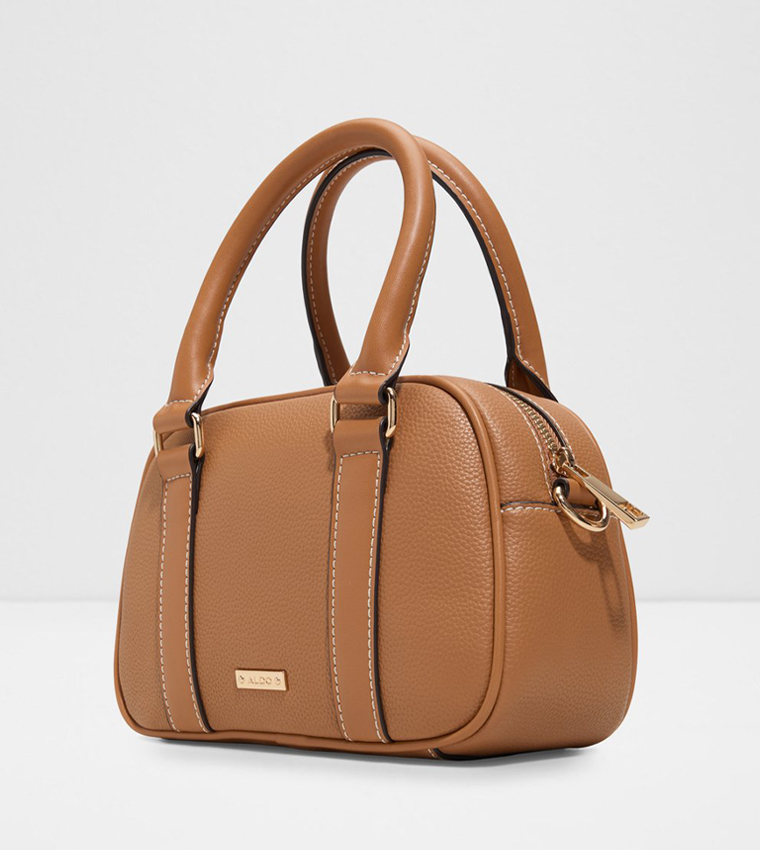 LEANIE Textured Handheld Bag
