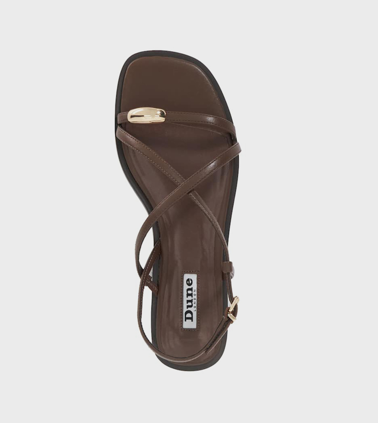 LEANNA Open Toe Flat Sandals