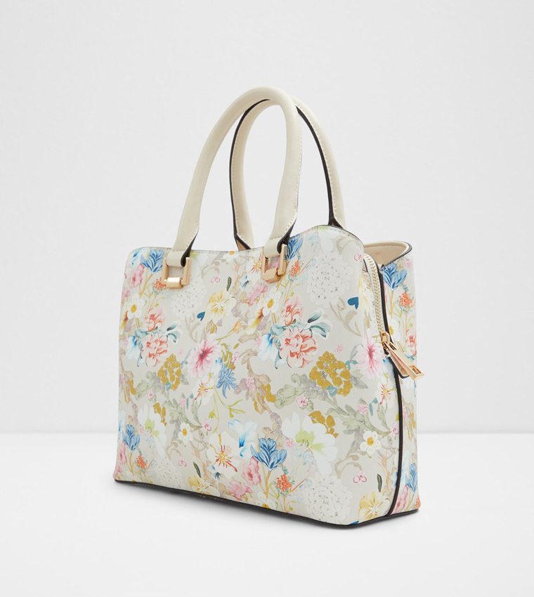 LEGOIRI Floral Print Satchel Bag