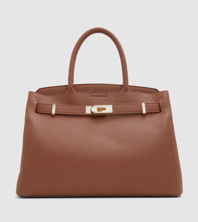 LEMERCIER Textured Top Handle Bag