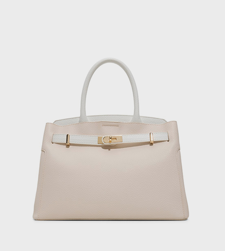 LEMERCIER Textured Satchel Bag