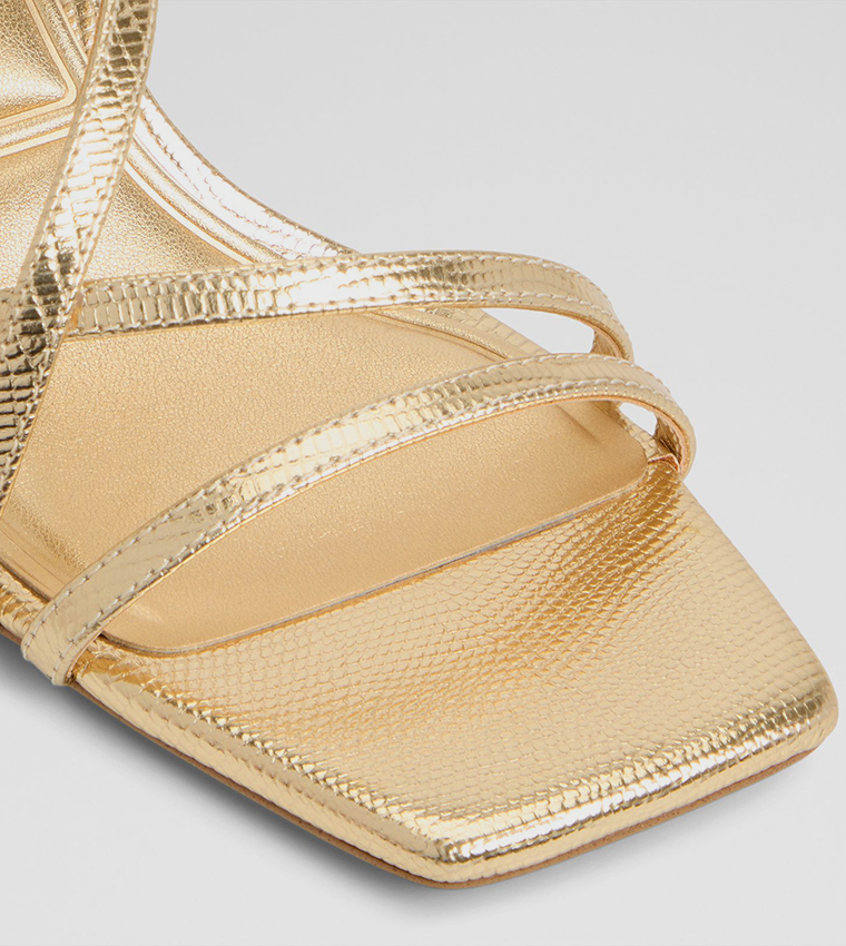 LENDACAN Strappy Heeled Sandals