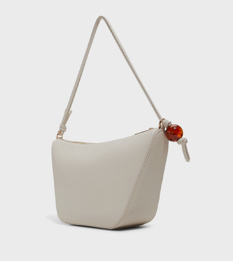 LEONAA Textured Shoulder Bag