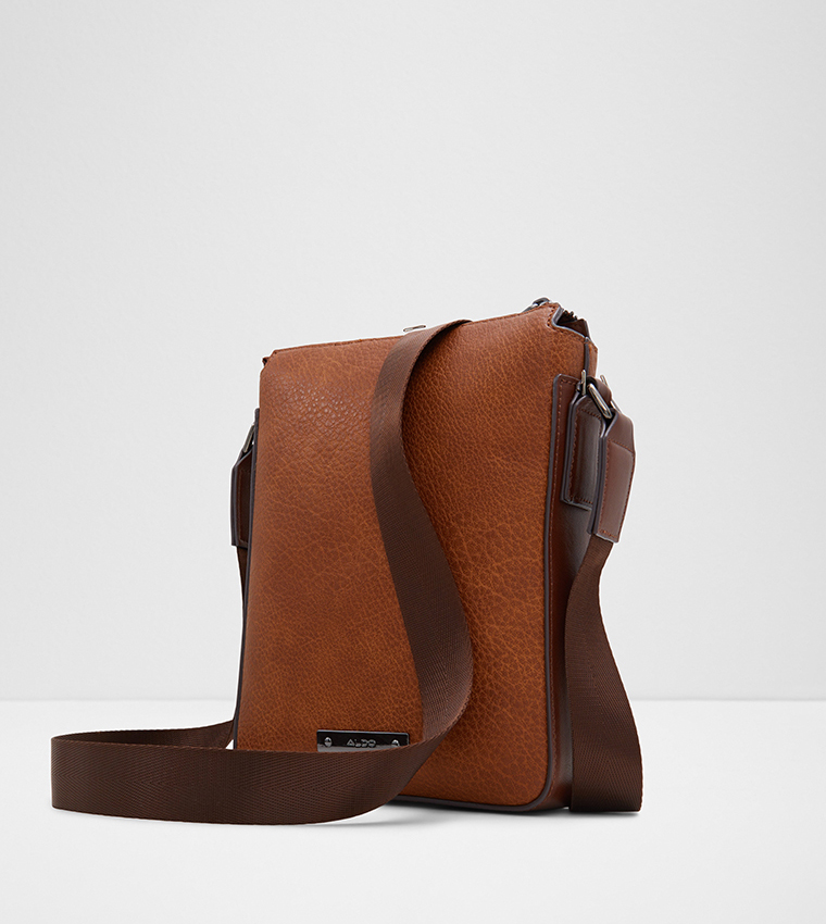 LEONEL Logo Detail Messenger Bag