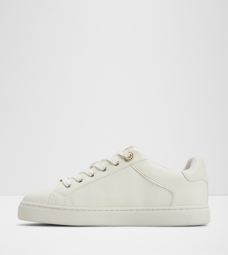 LEONIA Embellished Lace-Up Sneakers