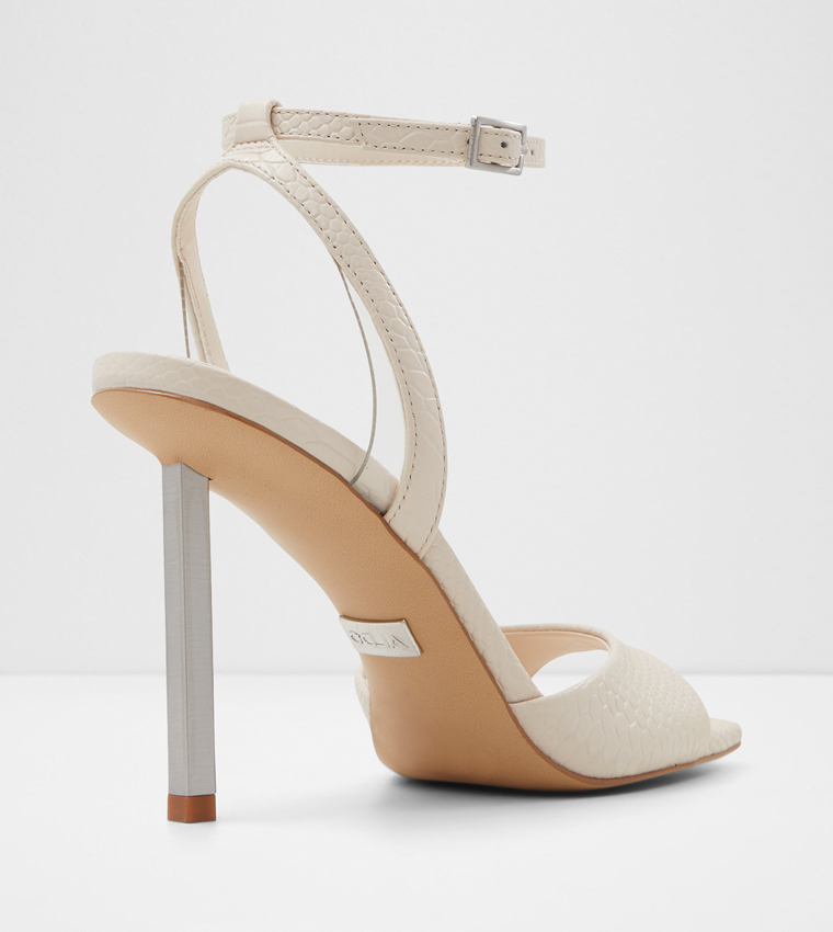 LETTIE Ankle Strap Heeled Sandals