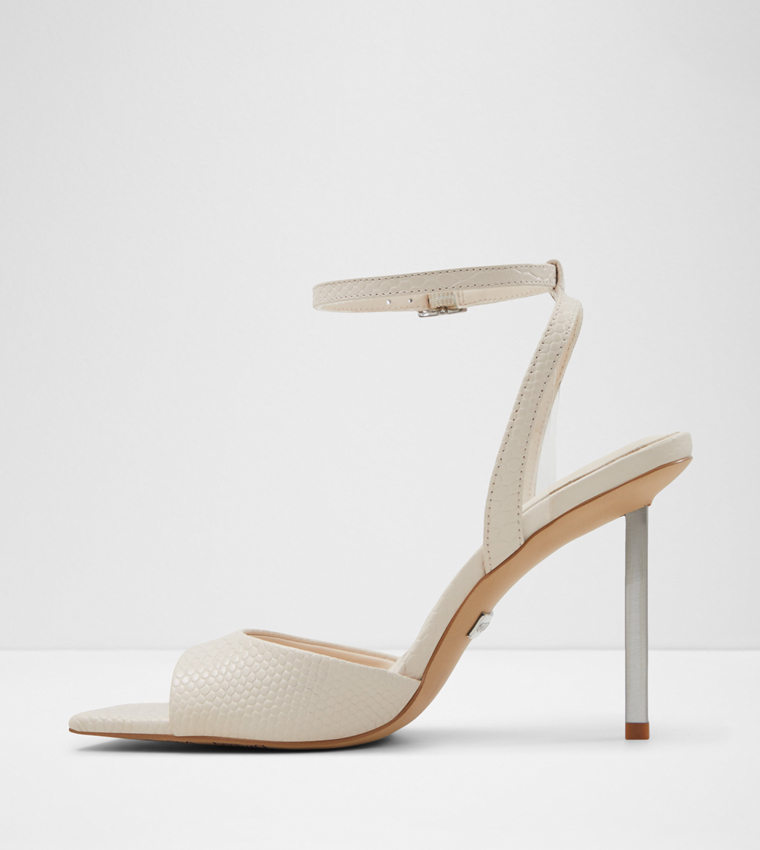 LETTIE Ankle Strap Heeled Sandals
